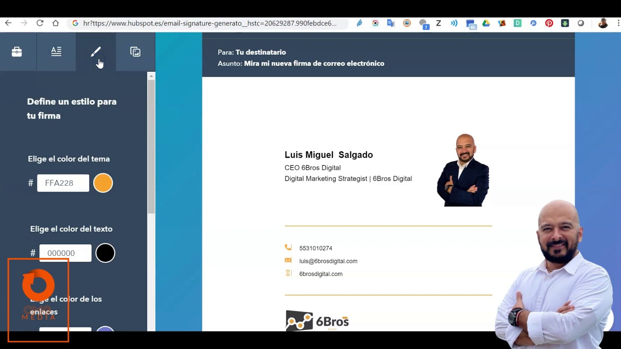 &iquest;C&oacute;mo hacer tu firma de correo electr&oacute;nico #gratis #rapido y #atractiva ?