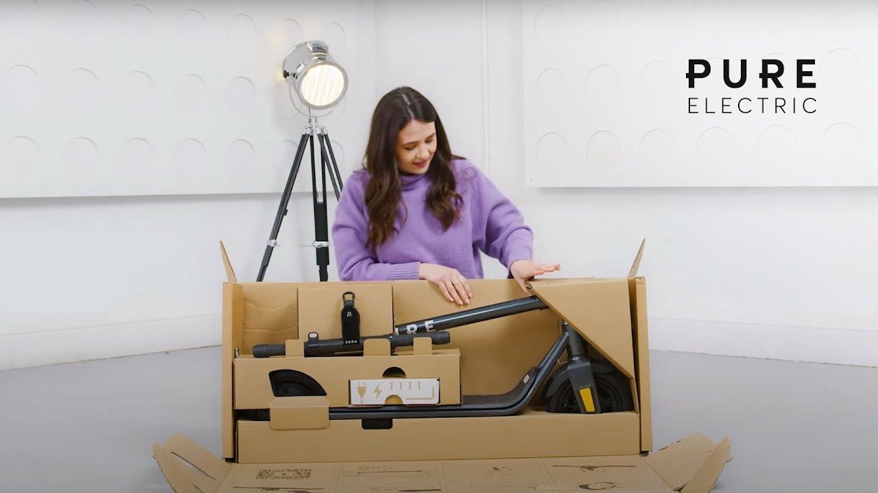 Распаковка и настройка нового электросамоката Pure Air3 | Pure Electric