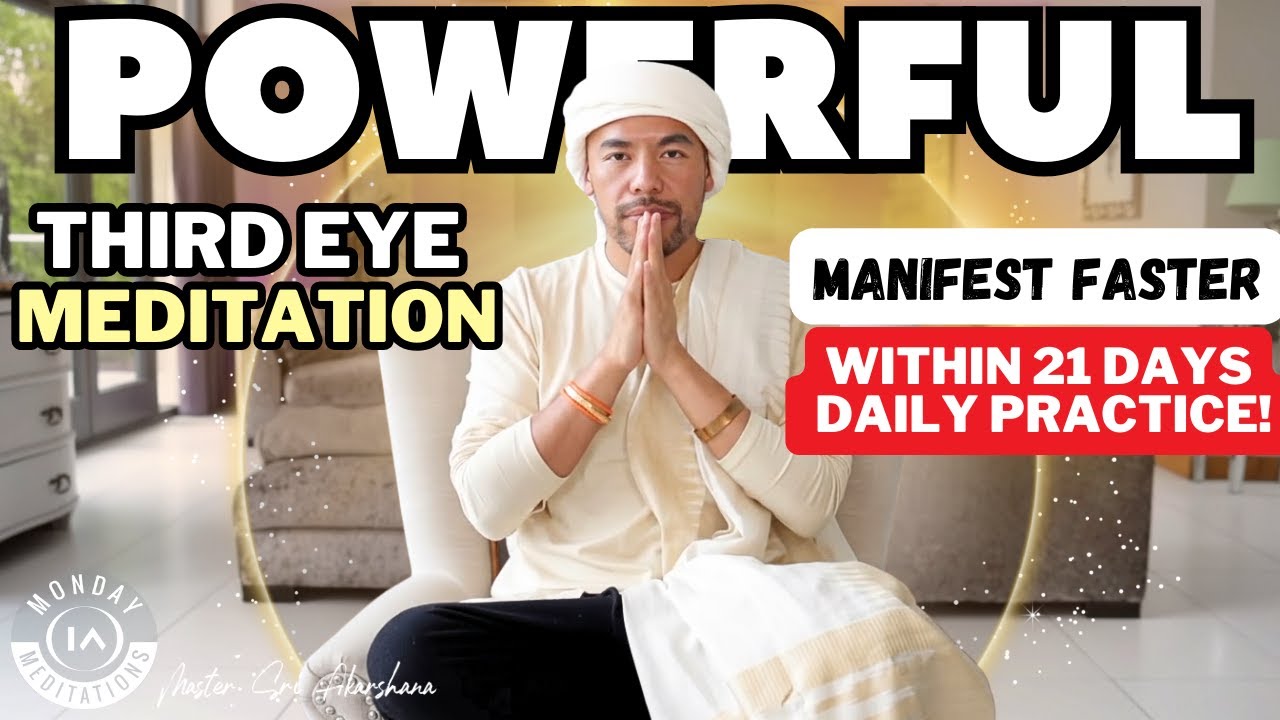Эта медитация на третий глаз поможет вам быстрее воплощать желания в реальность (выполняйте её в ...