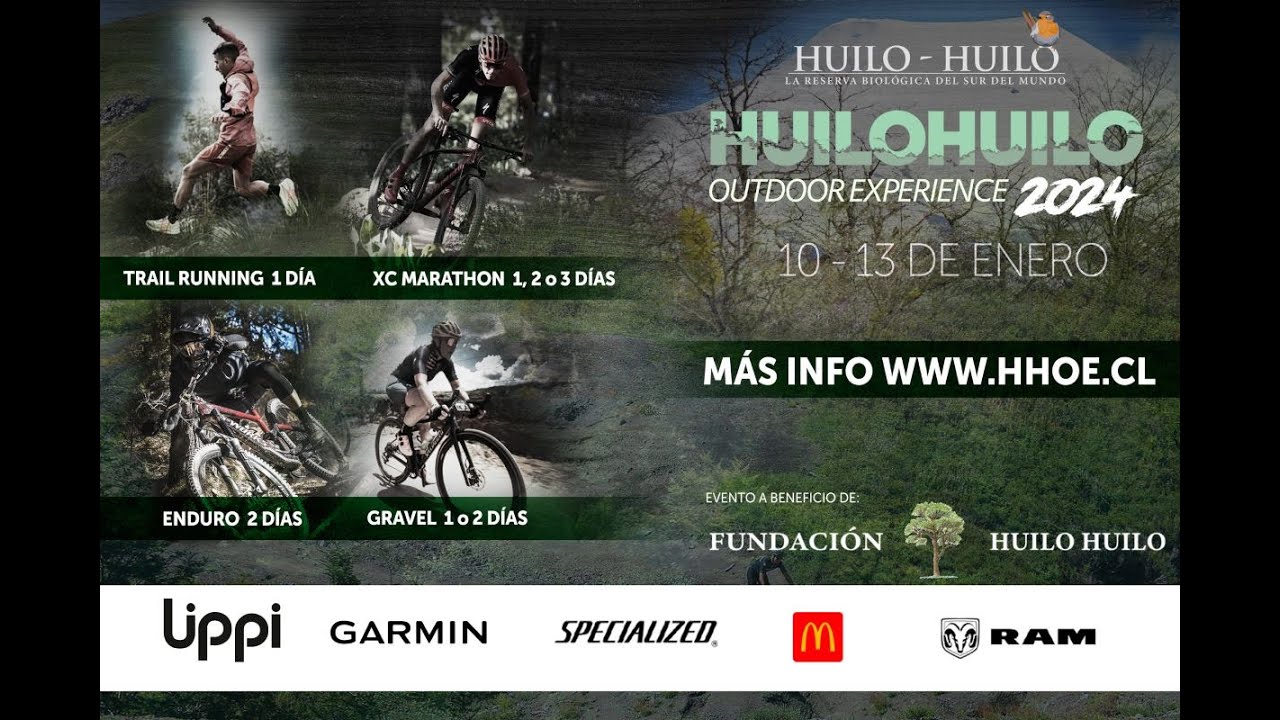 Video promocional Gravel Huilo Huilo Outdoor Experience 2024