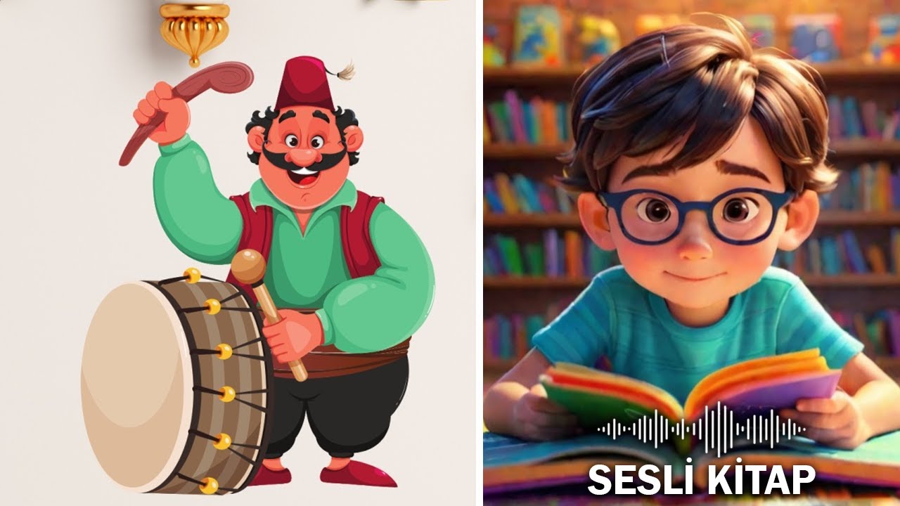 Bir Davul | Çocuk Hikayeleri | Eğitici Masallar | Hayal Gücü | Kitaplar | Çocuklar İçin Eğitim