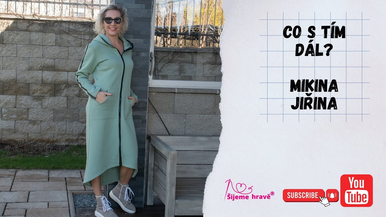Co s tím dál? Tipy ke střihu na mikinu Jiřina