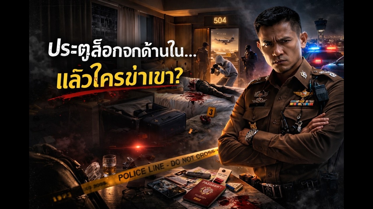 เช็กอินแต่ไม่เช็กเอาต์! ฆาตกรรมในโรงแรมสนามบิน