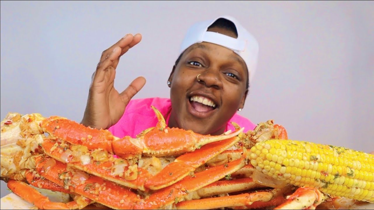 SNOW CRAB LEGS SEAFOOD MUKBANG • FIRST TIME TRYING FLORIDA BOIL SEASONING‼️