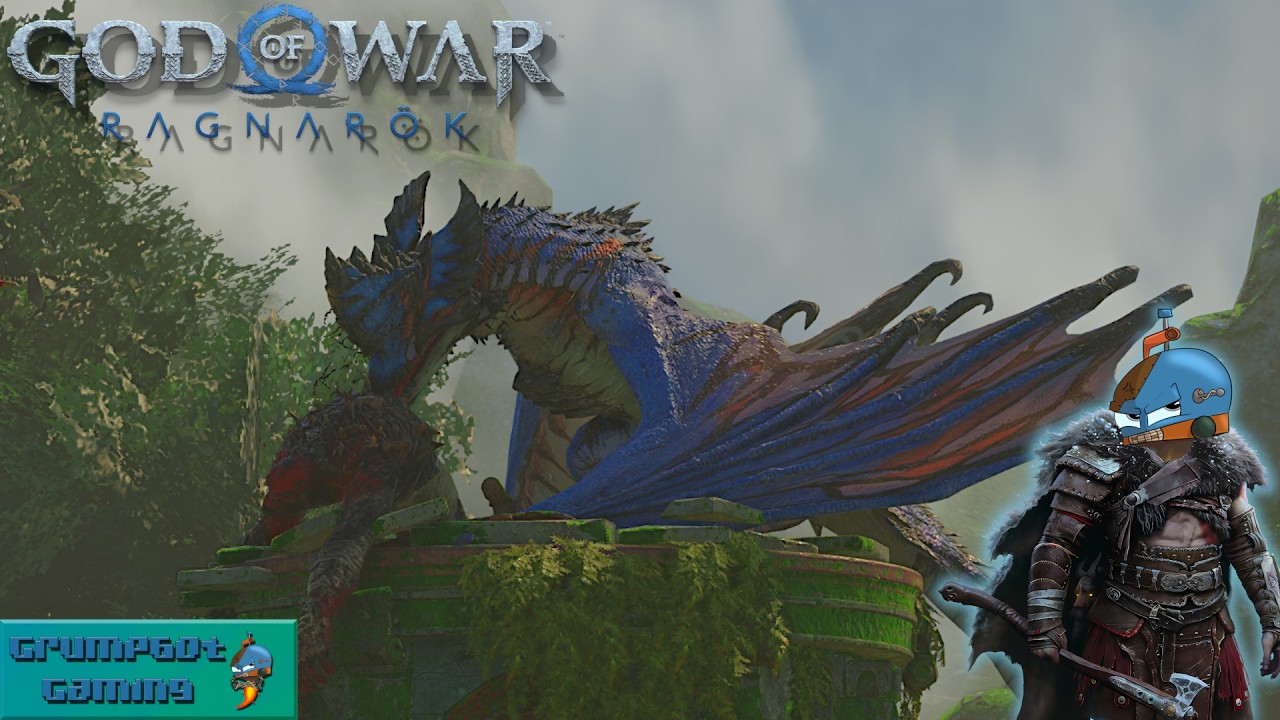 Dragons of The Crater & The Wishing Well - God of War Ragnarok PC Let’s Play (Commentary) Part 37