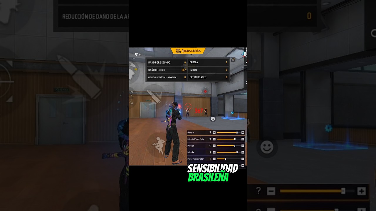 SENSIBILIDAD BRASILE&Ntilde;A🇧🇷⚙️SIN DPI🚫PARA PEGAR TODO ROJO 🩸EN ESTA NUEVA ACTUALIZACI&Oacute;N ✅2025#freefire