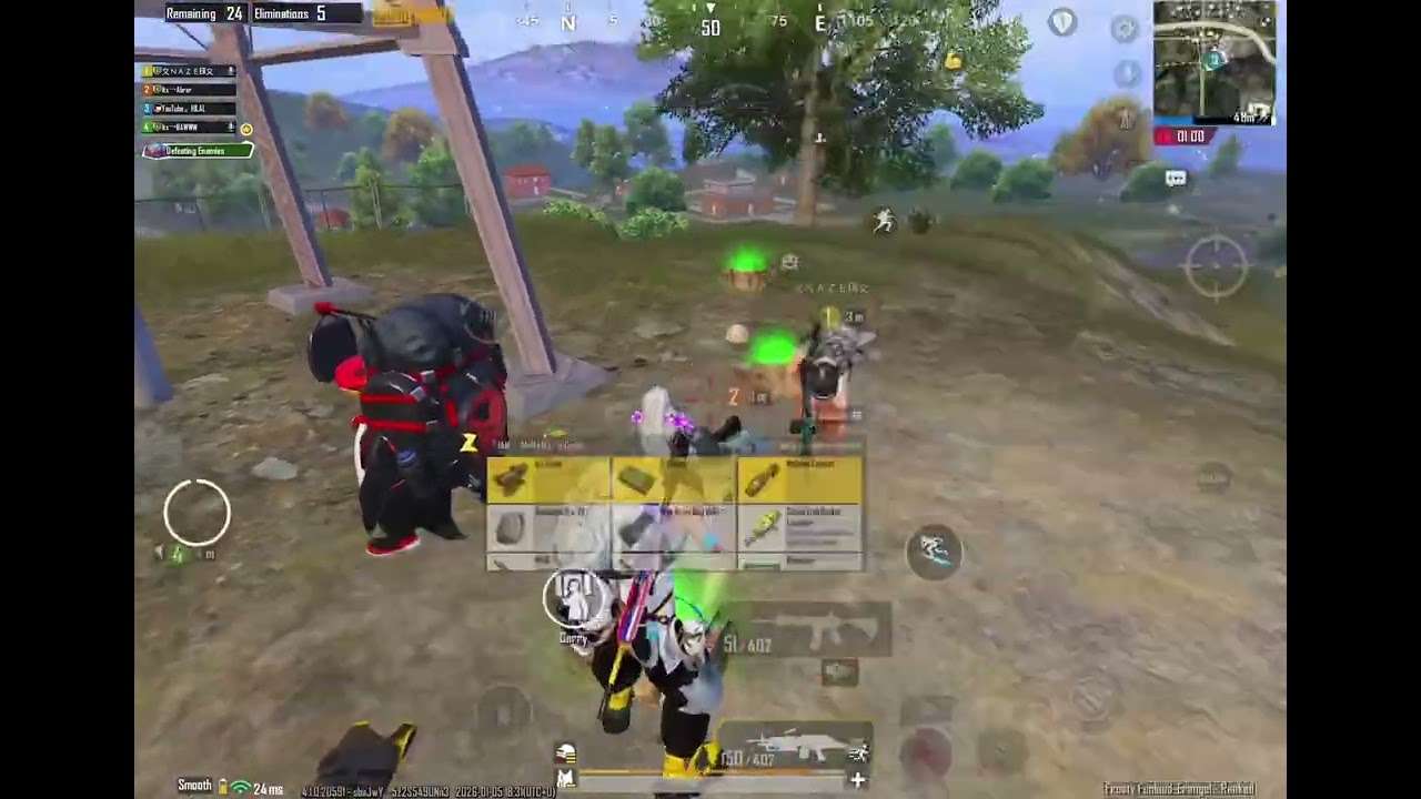 PUBG dangerous squad 