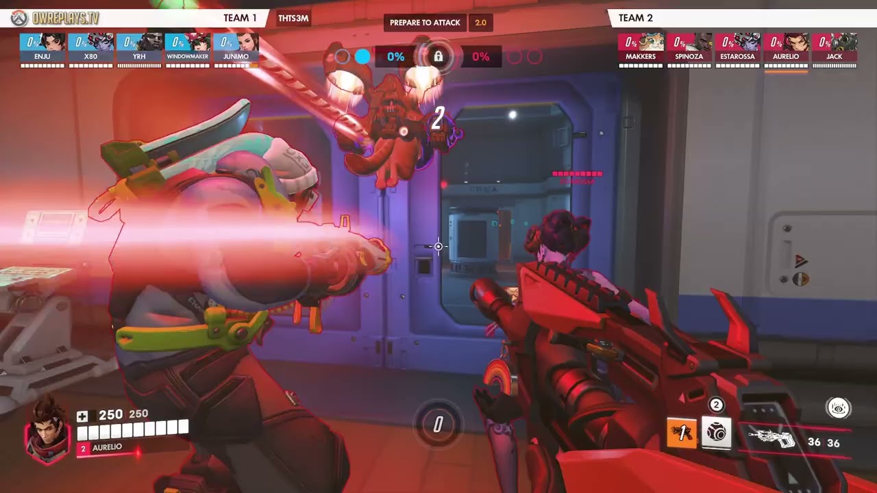 Emre Gameplay 1 by AURELIO — Overwatch Replay THTS3M