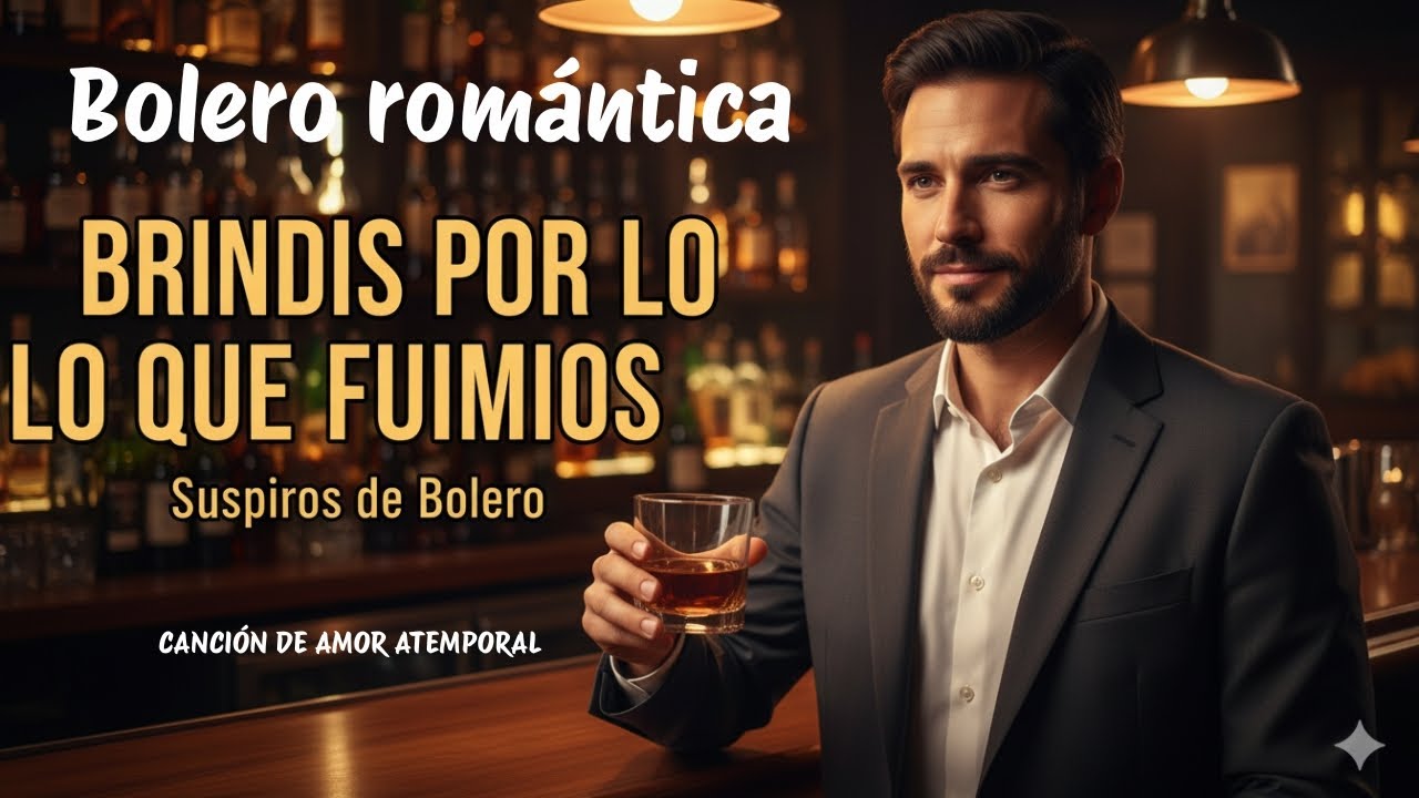 Brindis por lo que Fuimos | Bolero Romántico Español (Letra) | Suspiros de Bolero
