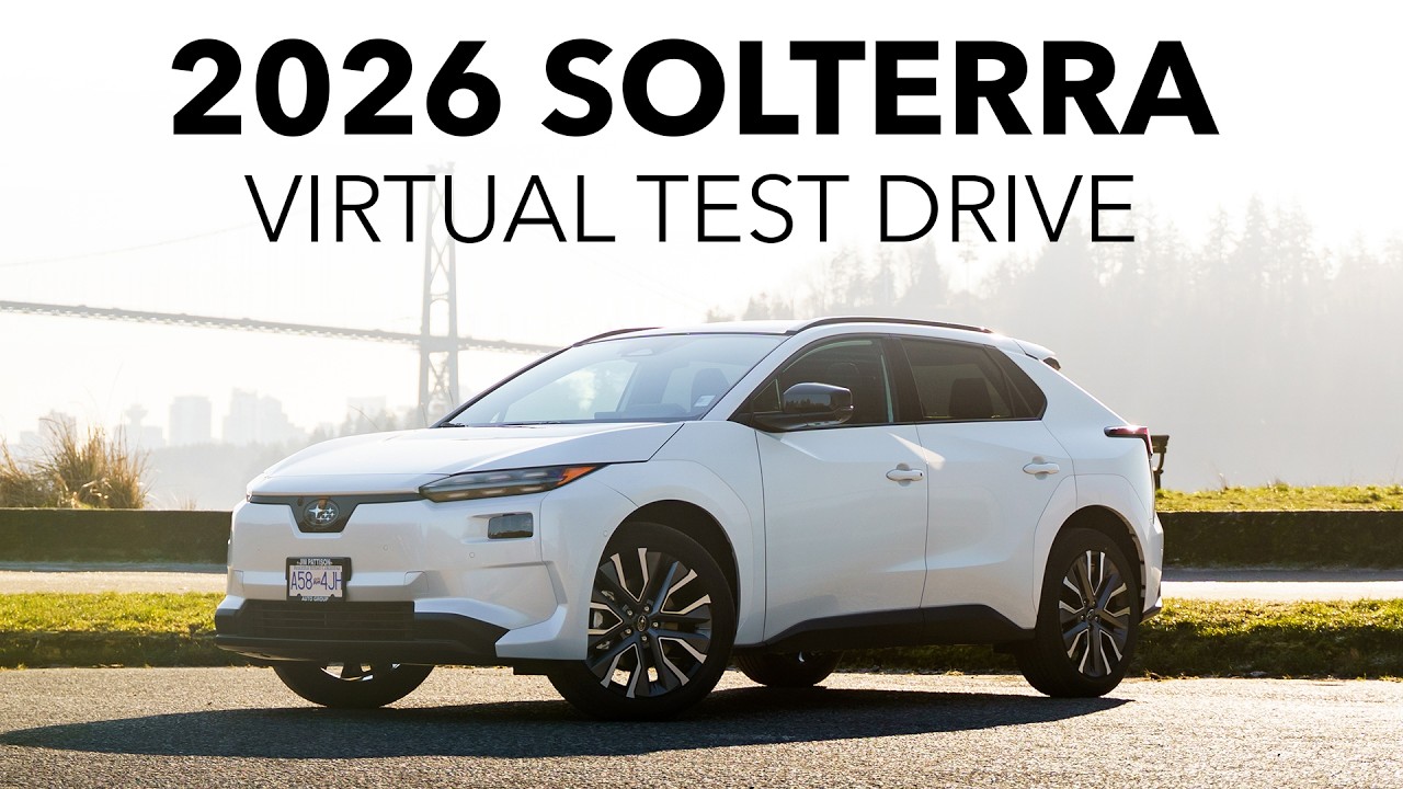2026 Subaru Solterra AWD Technology Walkaround and Virtual Test Drive