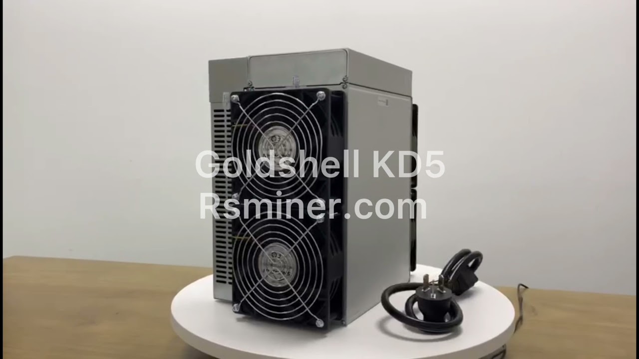 Goldshell KD5 Unboxing Video from RS Miner