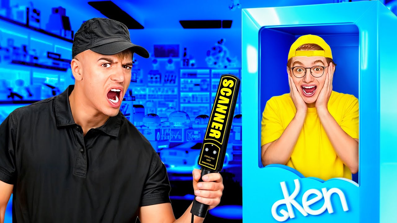 ИГРАЕМ В ПРЯТКИ В МАГАЗИНЕ ИГРУШЕК