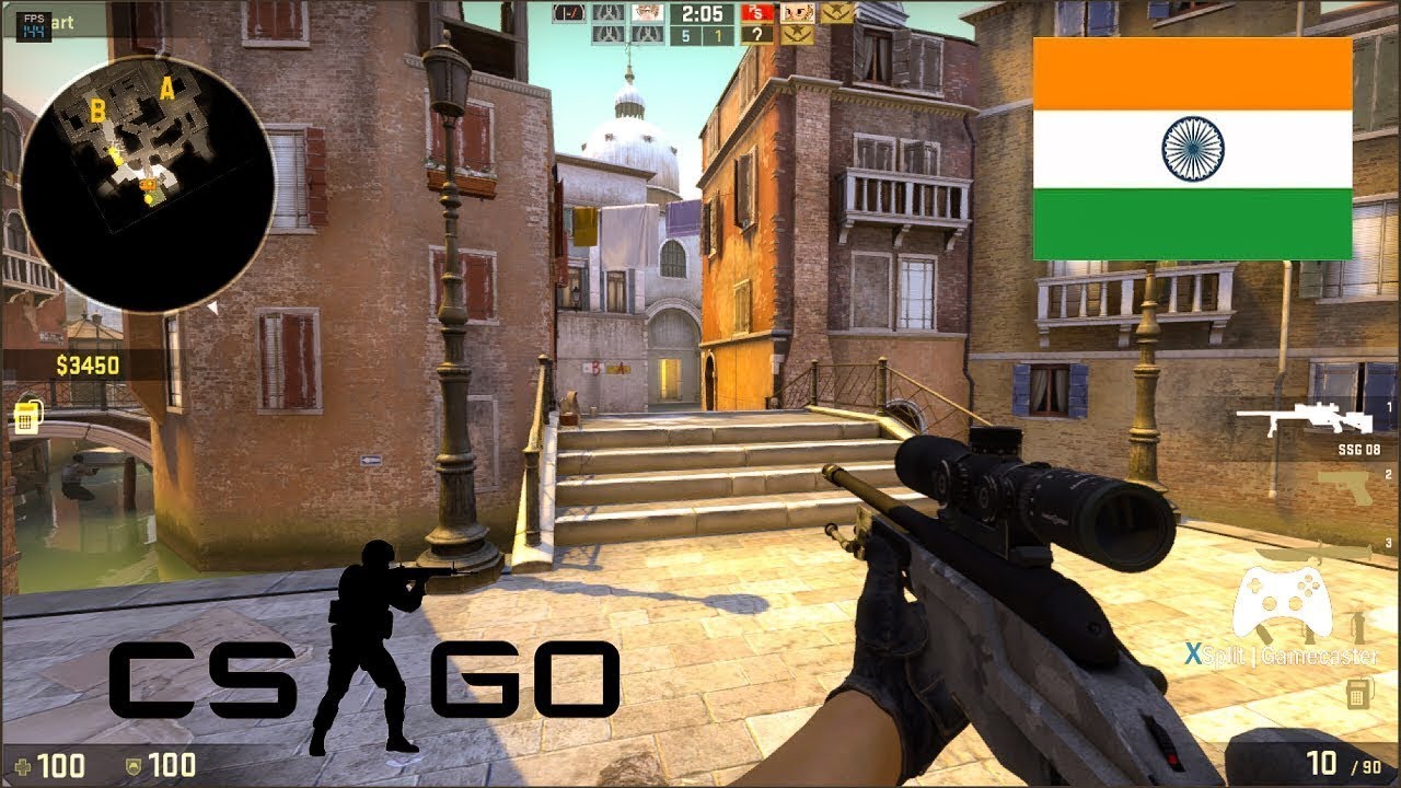 CsGo GoldNova MM Highlights [1] D2 ||Indian Plays||