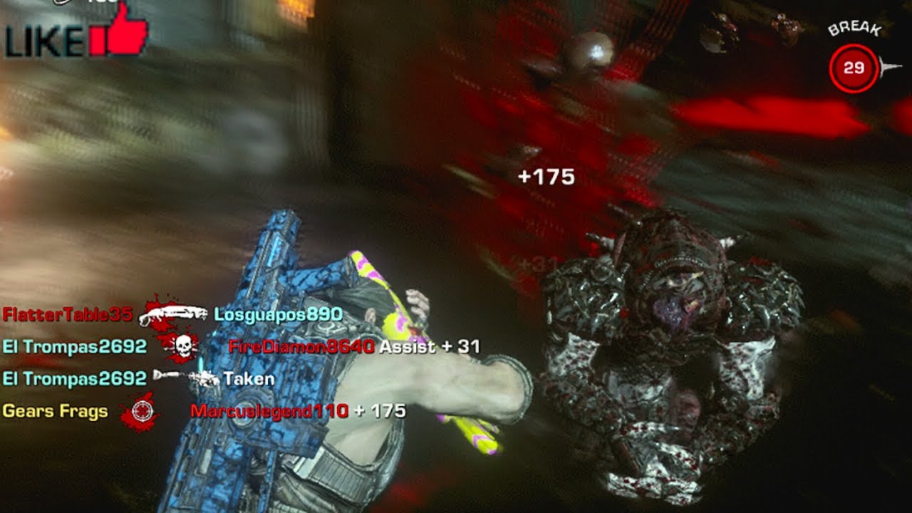 THE WORST EXPLOSIVE WEAPON - Gears Of War 3