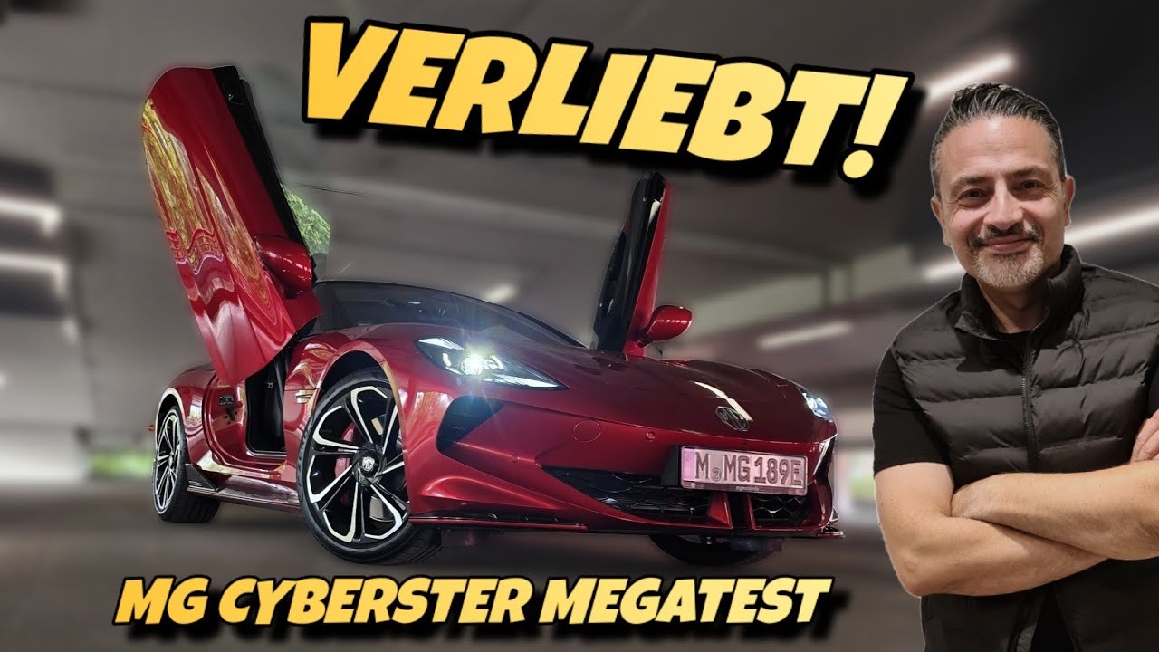 MG Cyberster XPower im Megatest. Reichweite Ladezeit Software uvm. #ev