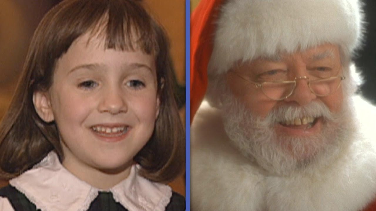 Miracle on 34th Street: Mara Wilson Talks Santa's Beard Scene in On-Set Interview (Flashback)