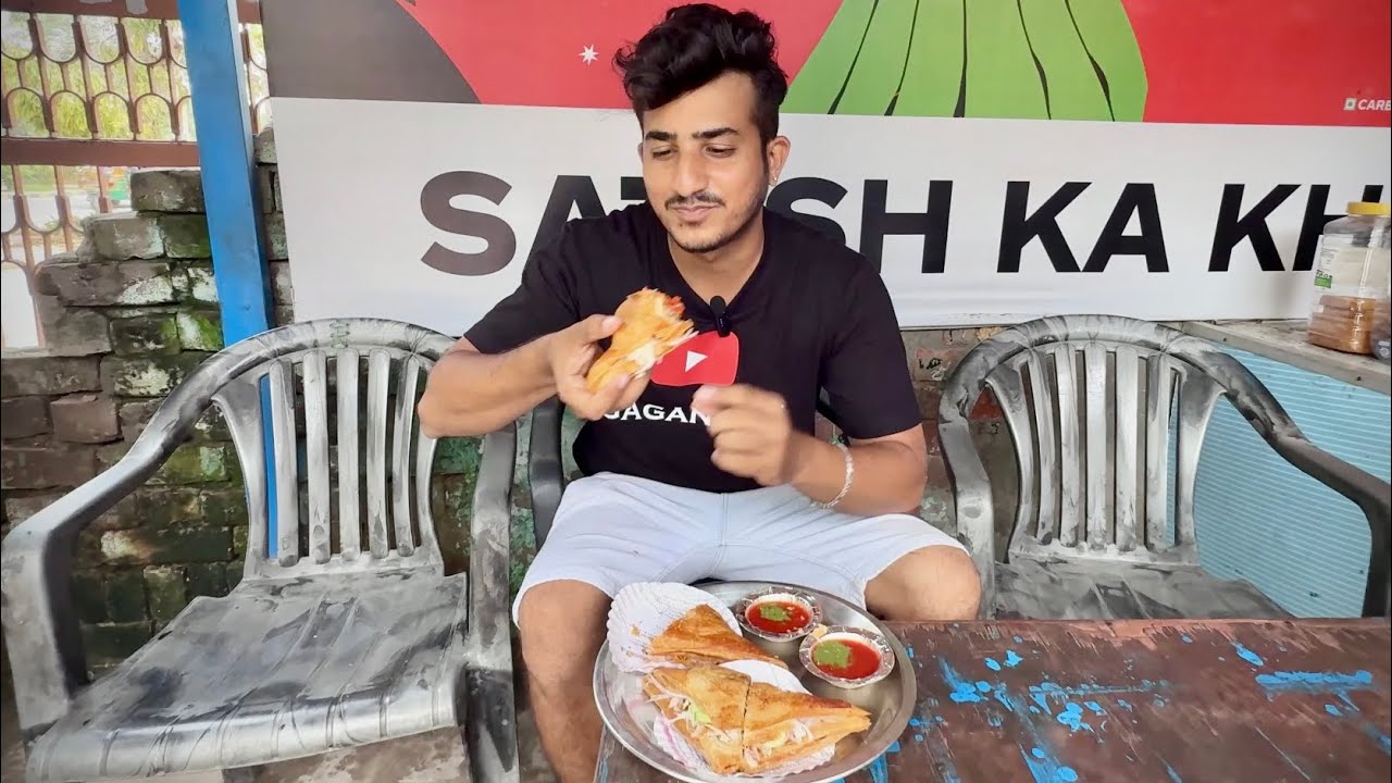 सतीश के खोके की पैटीज | Best Patiez | Food Vlogs | Gagan Bukha 