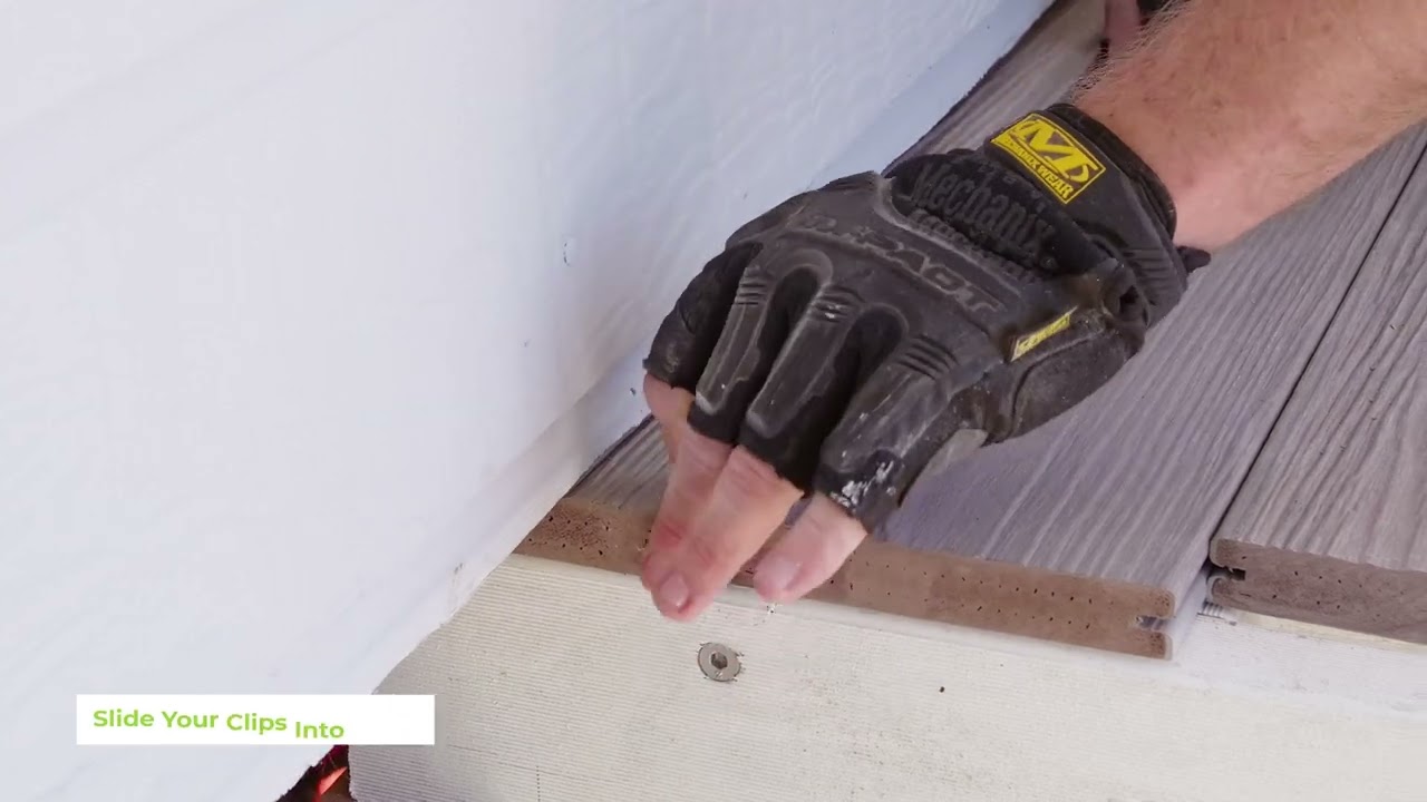 Composite Deck - Final Board Installation