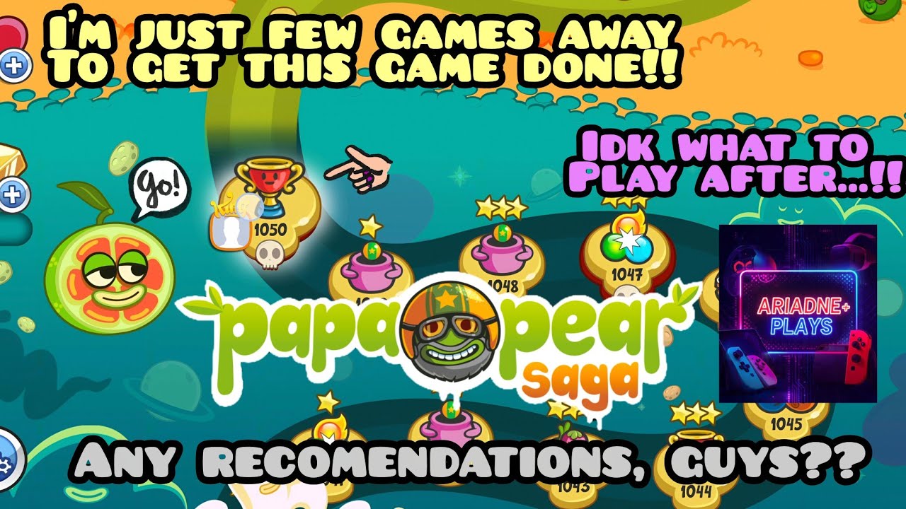 Level 1050😱almost in the end of this game🥳what you guys recomend to play?🤔sub&like please