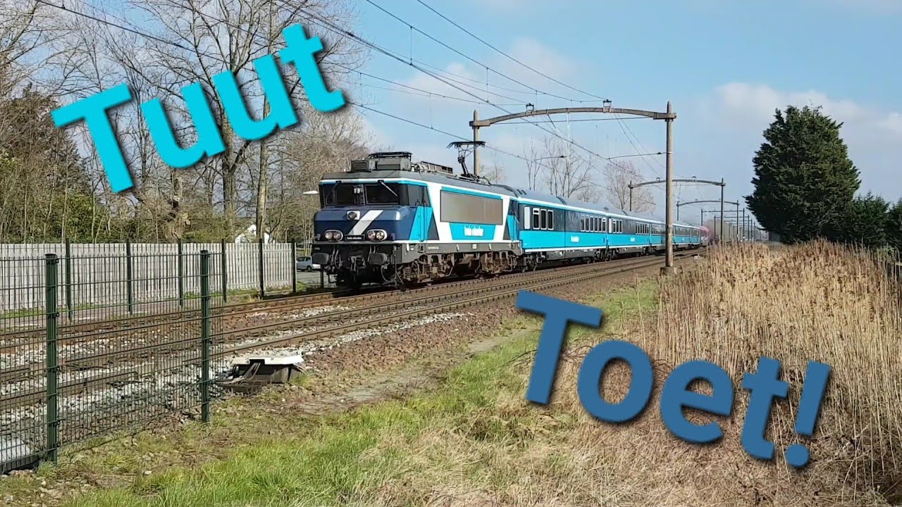 Toeterende Treinen 2023 Part 1 / Honking trains 2023 Part 1!