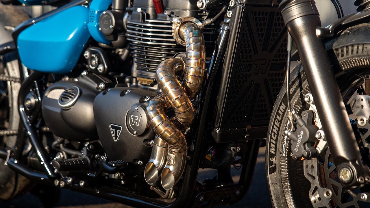 How To Fit A Thornton Hundred Twisted Exhaust.