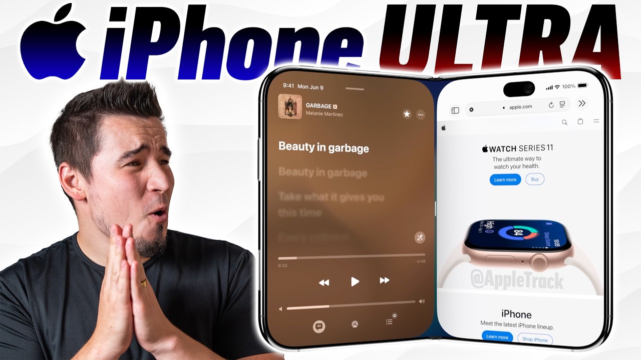 Информация об iPhone ULTRA просочилась в сеть &mdash; 10 новых функций!