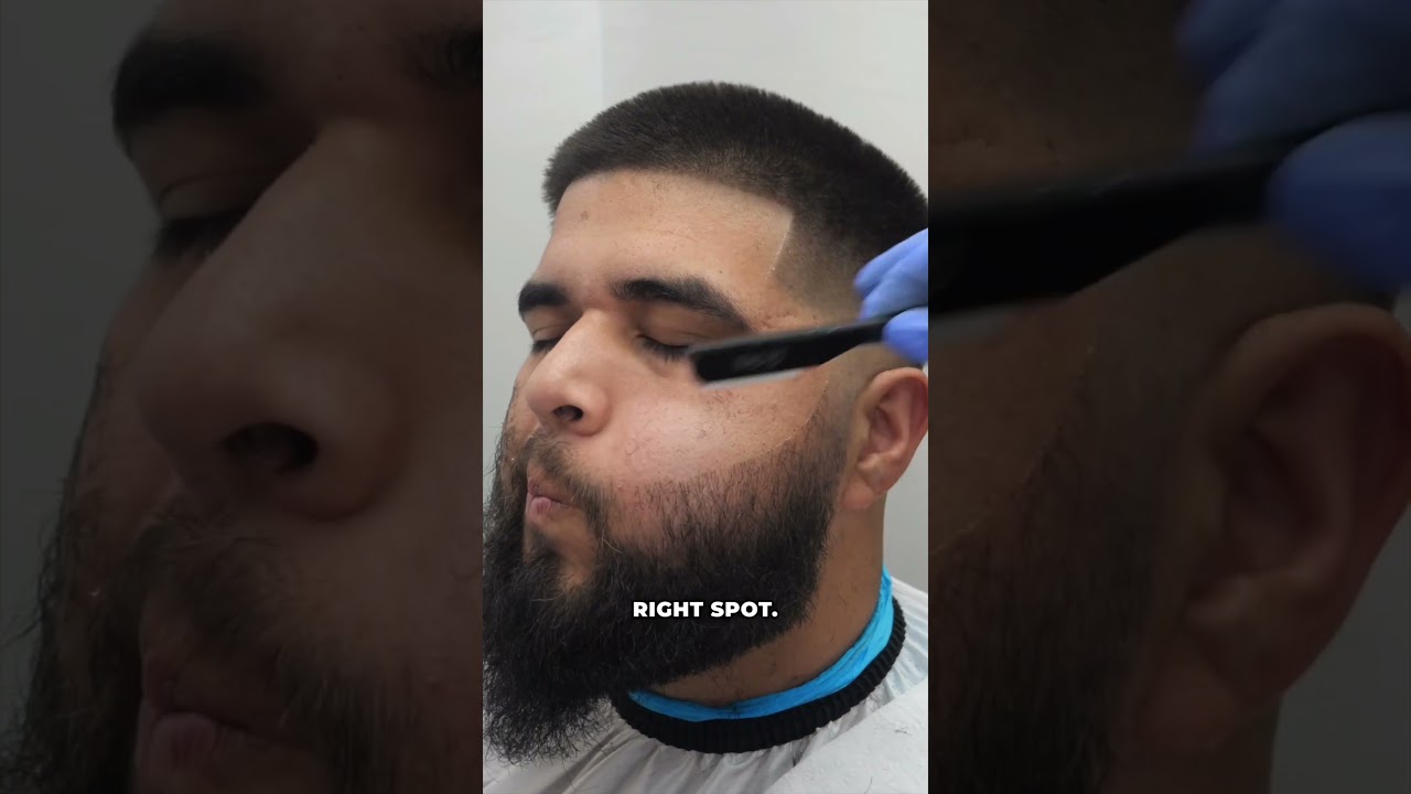 HE PAYS $270 FOR A BEARD TRIM 🔥💰 #labarber #barber #hairstyle