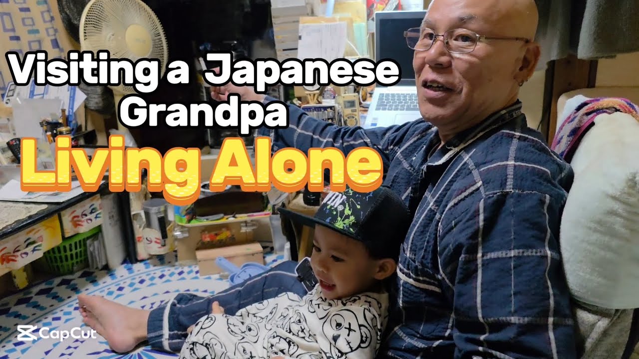 Японский дедушка, живущий один | Распаковка пожертвований | Бюджетный шопинг | Индийская кухня
