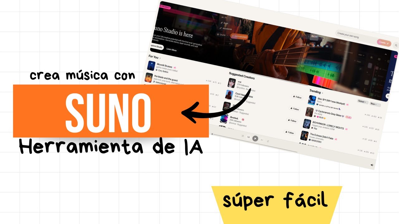 Conoce a SUNO y crea música como un PRO