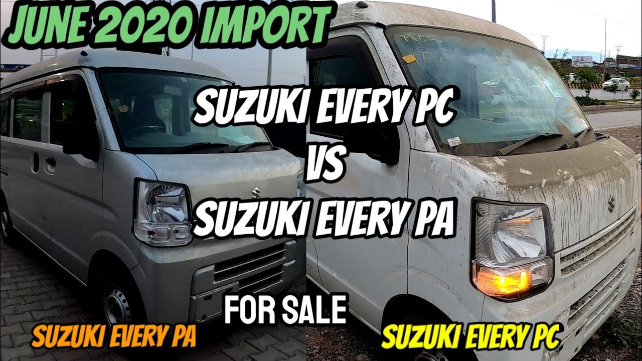 Suzuki Every PC vs Suzuki Every  PA | Suzuki Every PC and Pa For Sale | Review of Suzuki Every Pa