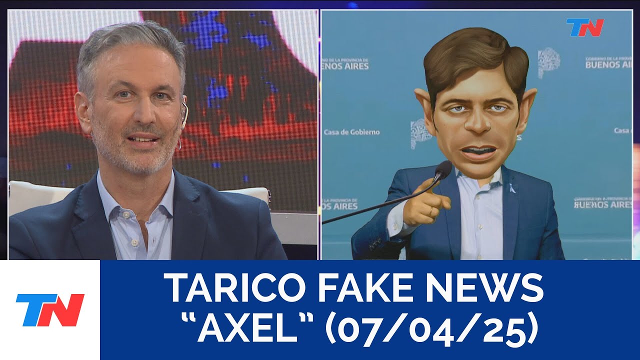 TARICO FAKE NEWS: “AXEL KICILLOF” en “Sólo una vuelta más"