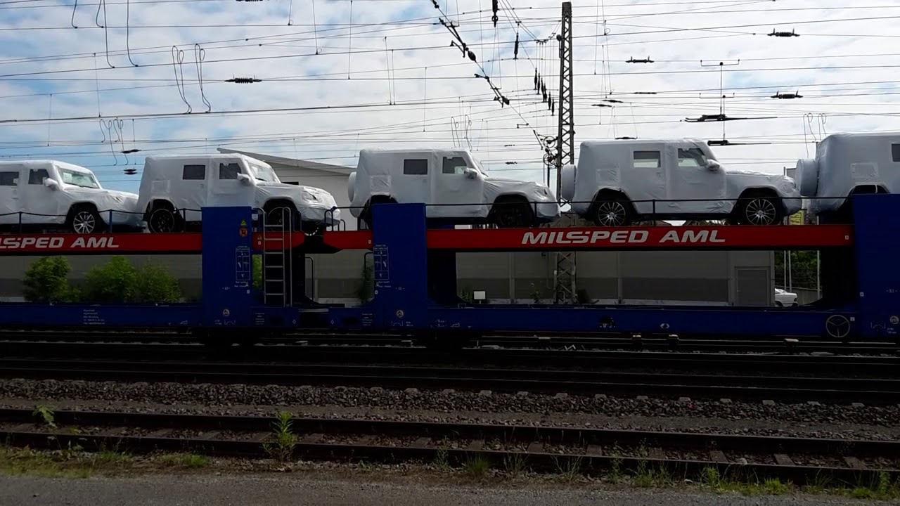 ☺ der Taurus der Steiermarkbahn mit Mercedes Geländewagen nach Bremerhaven ☺