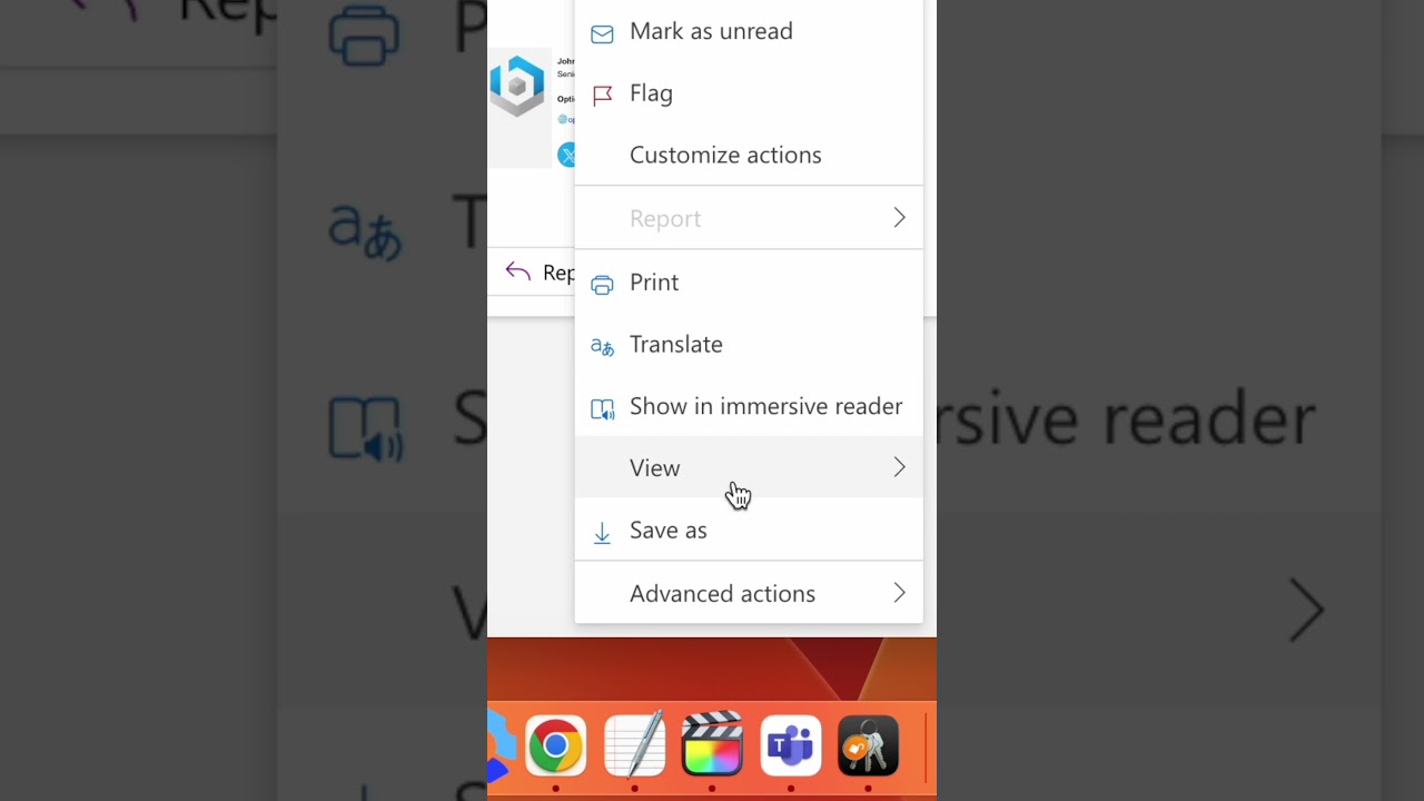 Как отозвать электронные письма в Outlook Online