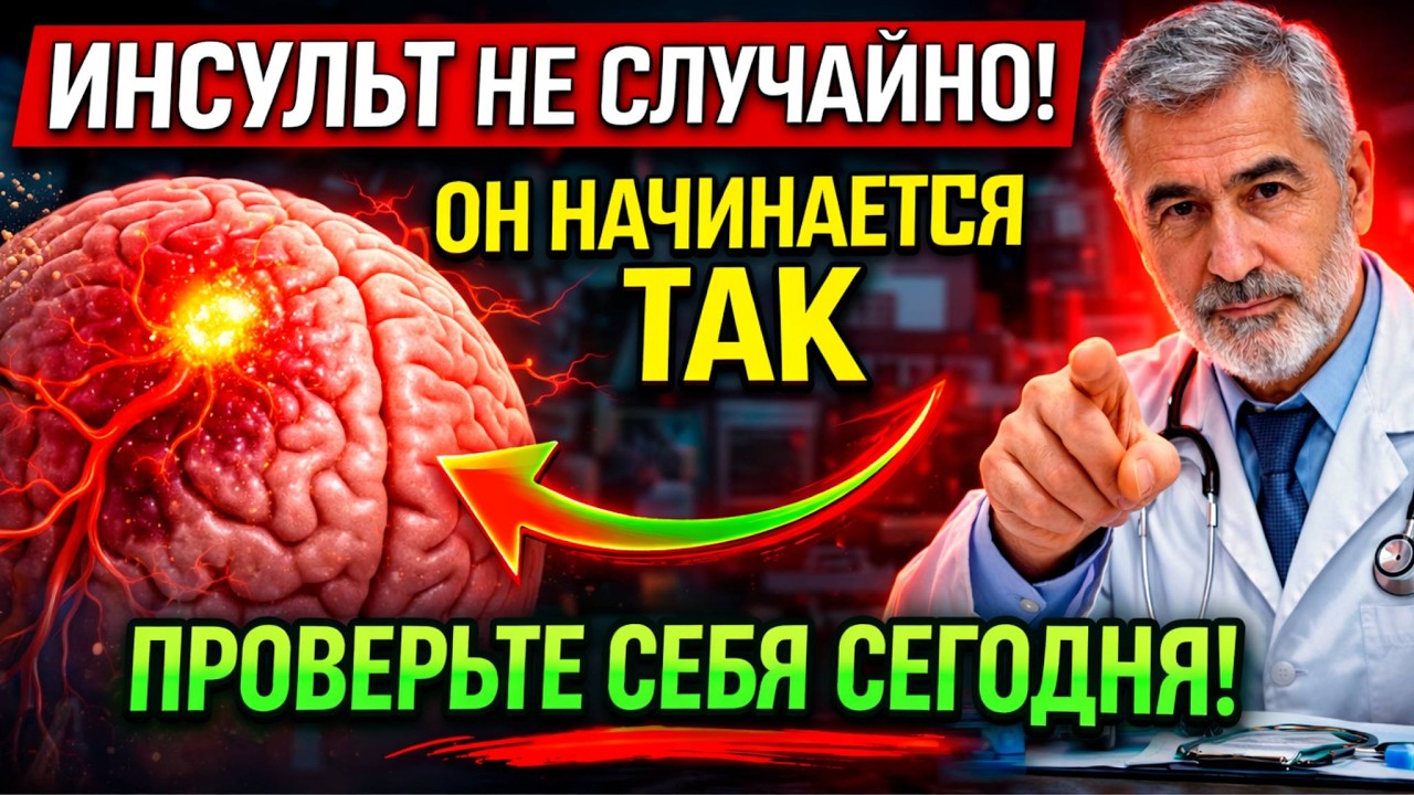 ИНСУЛЬТ ВАС НЕ КАСНЕТСЯ! Ешьте этот копеечный продукт после 60 | Доктор объясняет