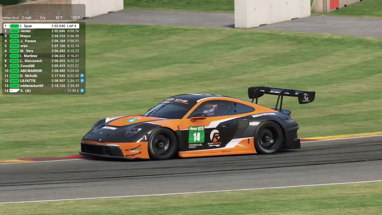 Road America \\ No TC