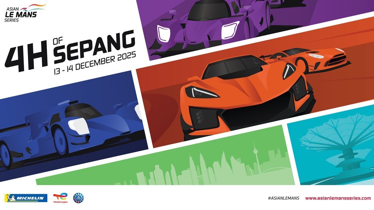 🔴 ASIAN LE MANS SERIES 2025/26 | 4H DE SEPANG | PRIMEIRA CORRIDA | HIGHLIGHTS