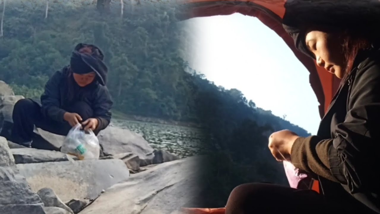 Picnic & Camping at Dikhu river (zero point) 🏞🌄🍛