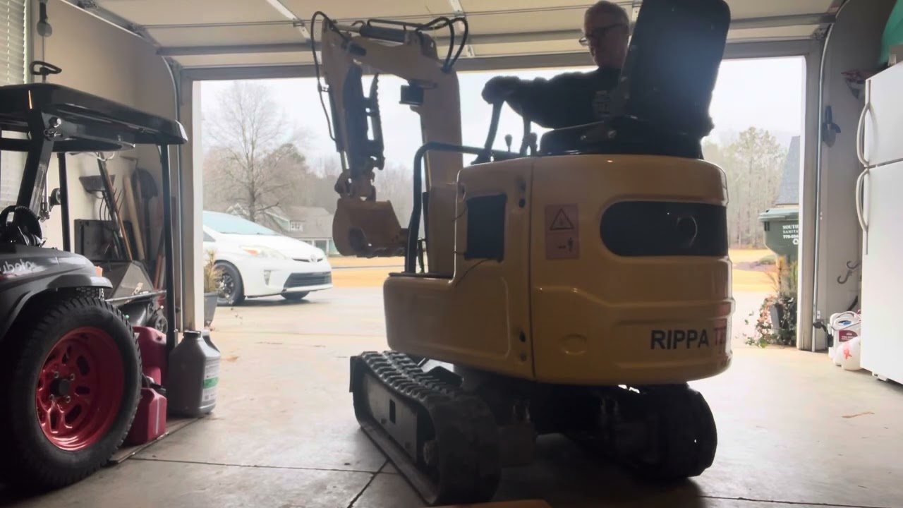 Rippa#excavator#change#hydraulic#diy