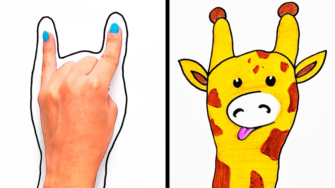 21 IDEIAS DE DESENHOS FÁCEIS E DIVERTIDOS E ATIVIDADES ARTESANAIS PARA TODA A FAMÍLIA