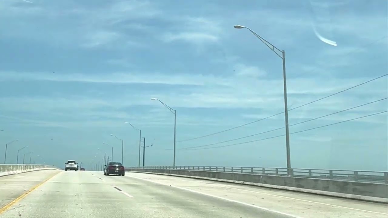 Lets head to Merritt Island on the Cocoa Beach Causeway