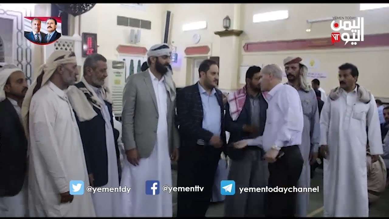 تقرير - أداء صلاة الجنازة على جثمان الفقيد الشيخ محسن بن معيلي - القاهرة