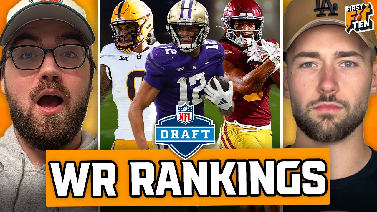 2026 NFL Draft Mid-Season Wide Receiver Rankings!! | First And Ten