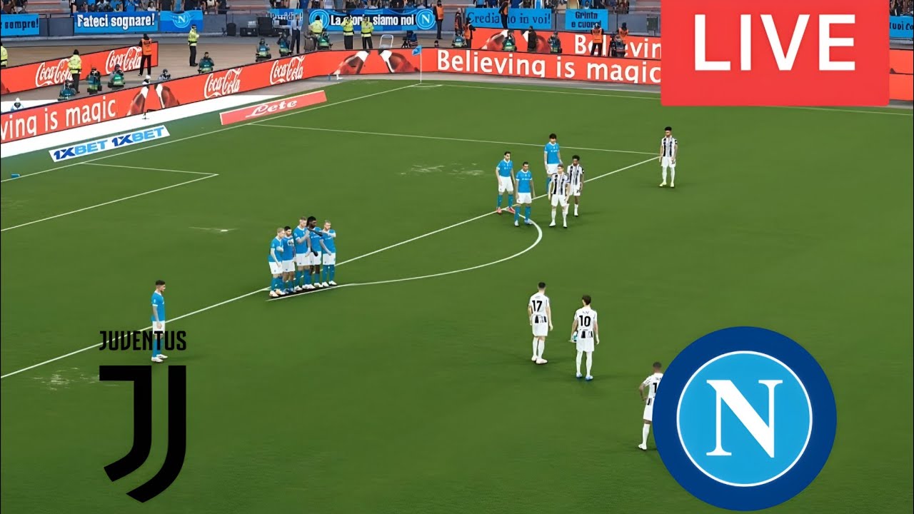 Juventus vs Napoli Serie A Partita completa – Simulazione video di eFootball
