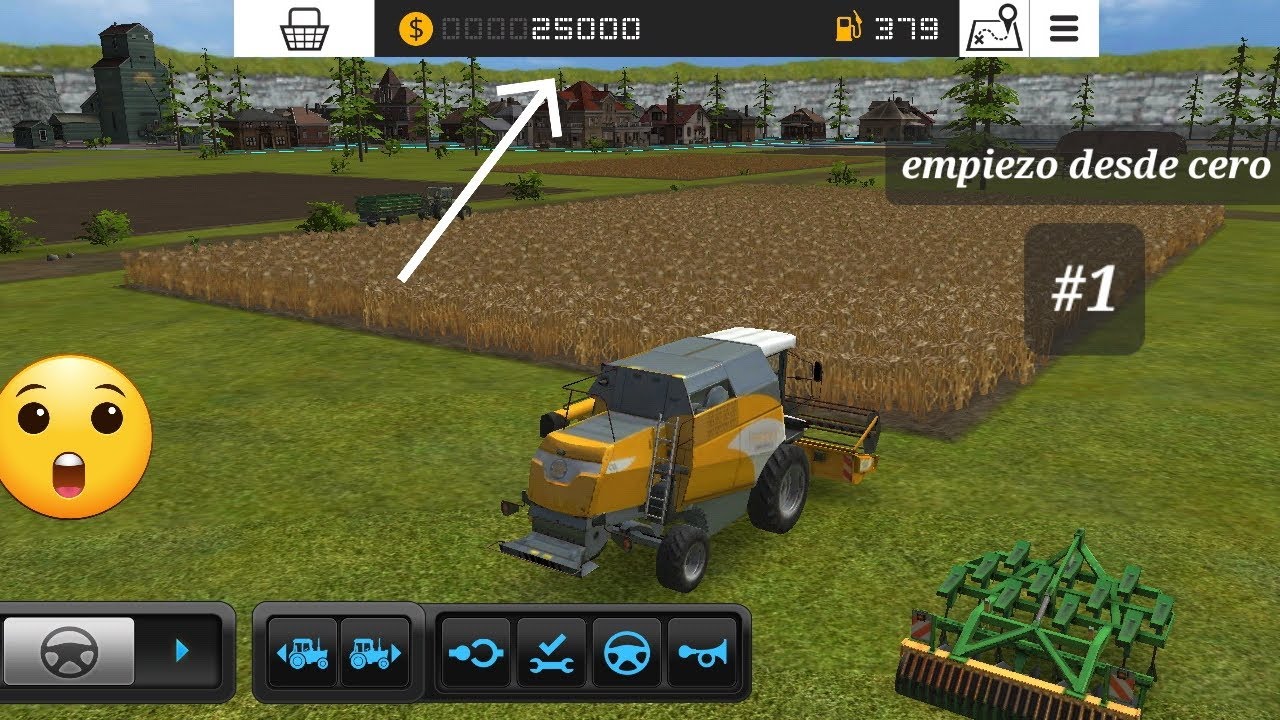 Farming simulator 16 empiezo desde cero #1              | time laps | fs 16