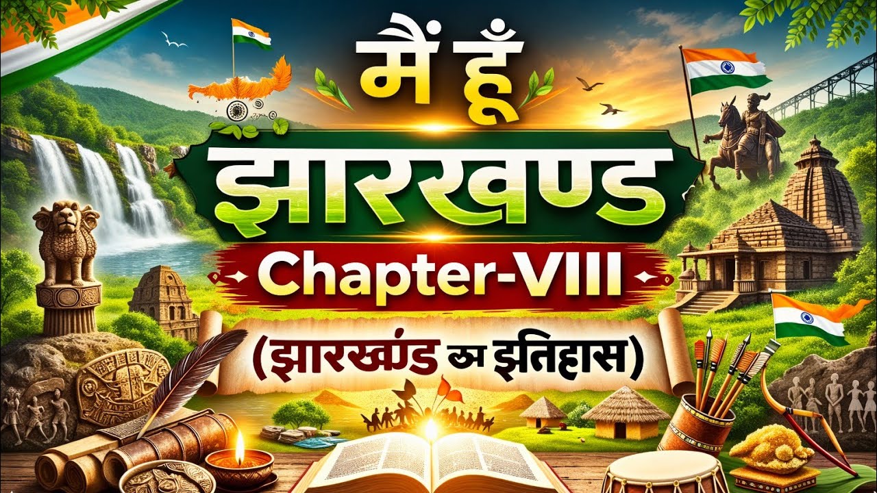 🙏💯 मैं हूँ झारखण्ड l सामान्य अध्ययन l झारखण्ड का इतिहास l JPSC, JSSC & useful for MCQ
