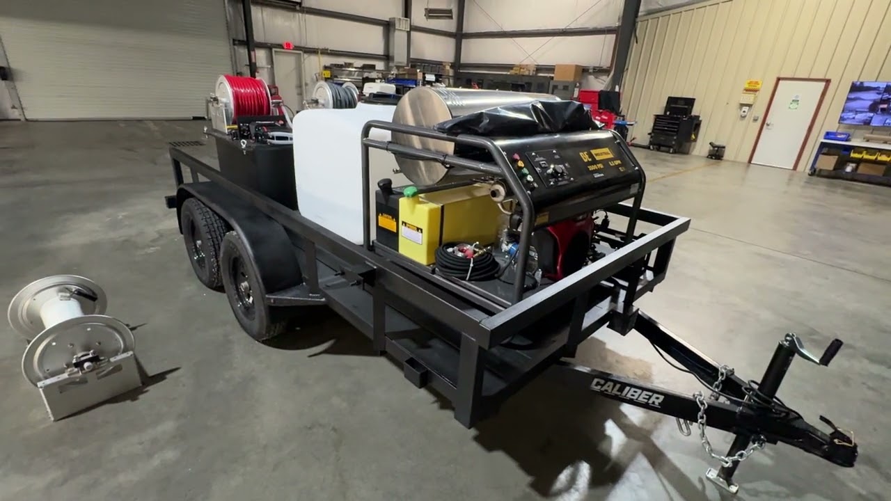 Прицеп для мойки под высоким давлением The Glorious Bastard 6x12