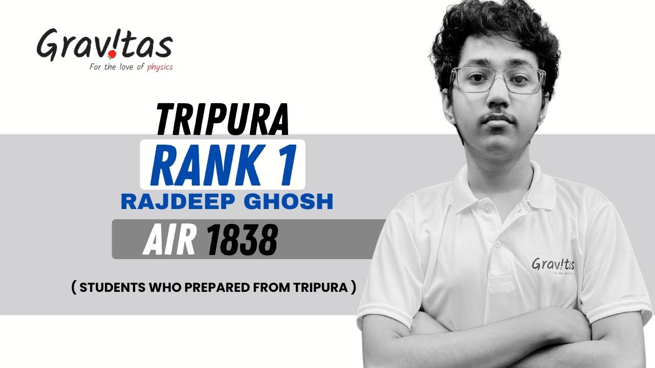 JEE ADVANCED 2025 RESULT || TRIPURA RANK 1 || GRAVITAS || Highest JEE ADV Selection in Agartala.