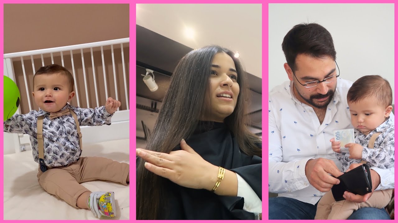RAMAZAN BAYRAMI|ASLAN’ın İLK BAYRAM HARÇLIĞI|SAÇLARIMI KESTİRDİM|BEBEK GÖRMEYE GİDİYORUZ| HAZIRLIK