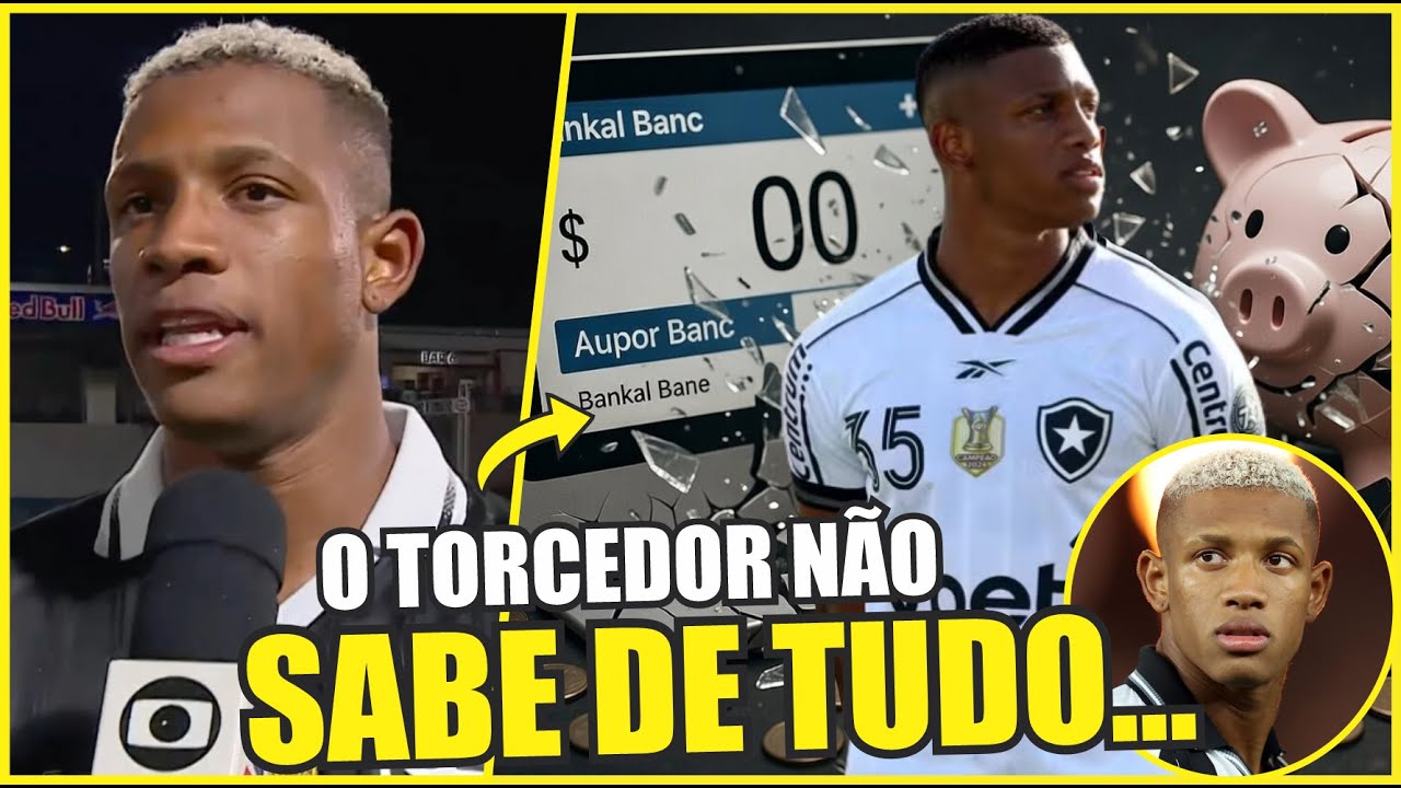 OLHA QUE BIZARRO O QUE ESTÁ ACONTECENDO NO BOTAFOGO QUE REVOLTOU O DANILO E QUASE CAUSOU SUA SAÍDA
