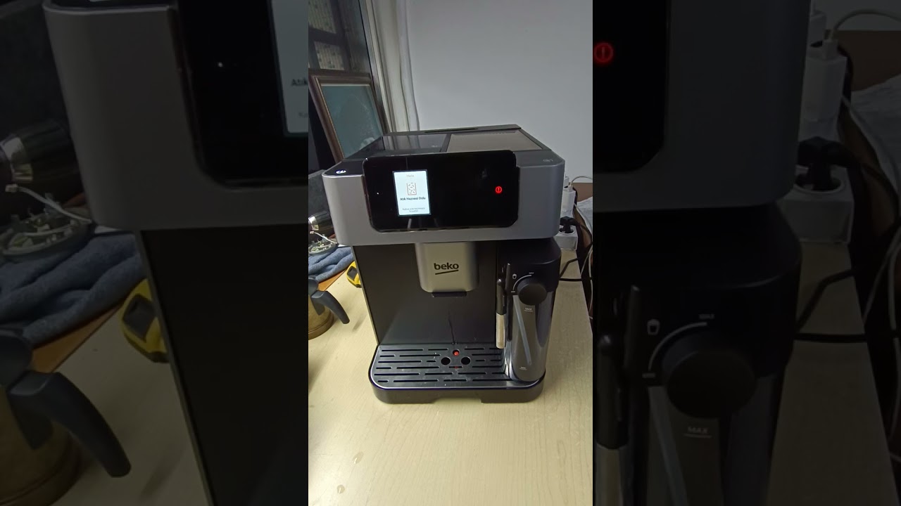 Beko expresso kahve makinesi arıza atık haznesi dolu hatası çözümü